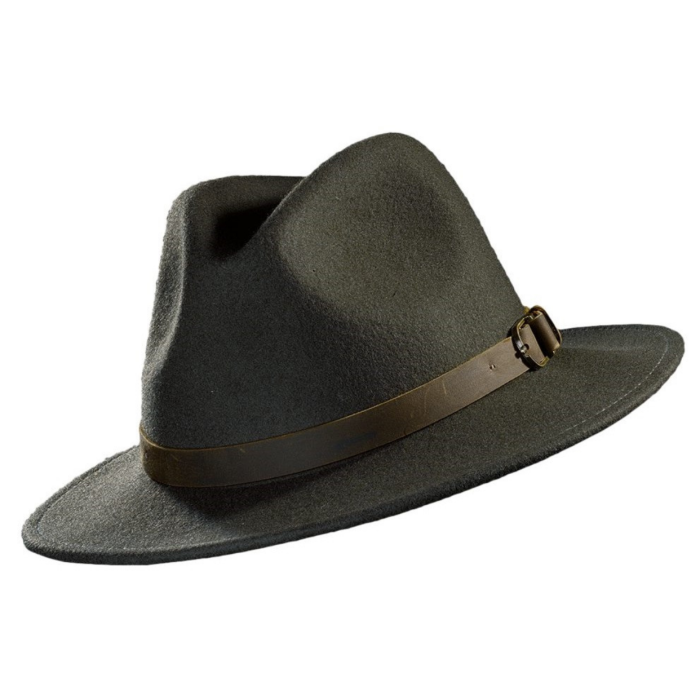 Kapelusz myśliwski wełniany Skogen Wollhut Lederband Rollbar (20004581-315)